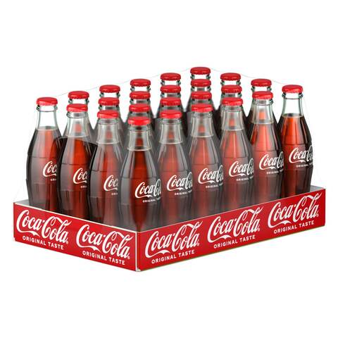 اشتري كوكا كولا مشروب غازي 250 مل × 24 في السعودية