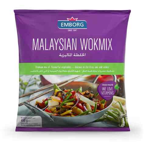 Emborg Frozen Malaysian Wok Mix 450g