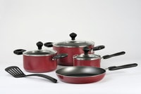 Prestige Non-Stick Cookware Set PR21952 Red And Black 8 PCS