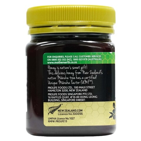 Mother Earth Honey Manuka UMF 10+ 250g