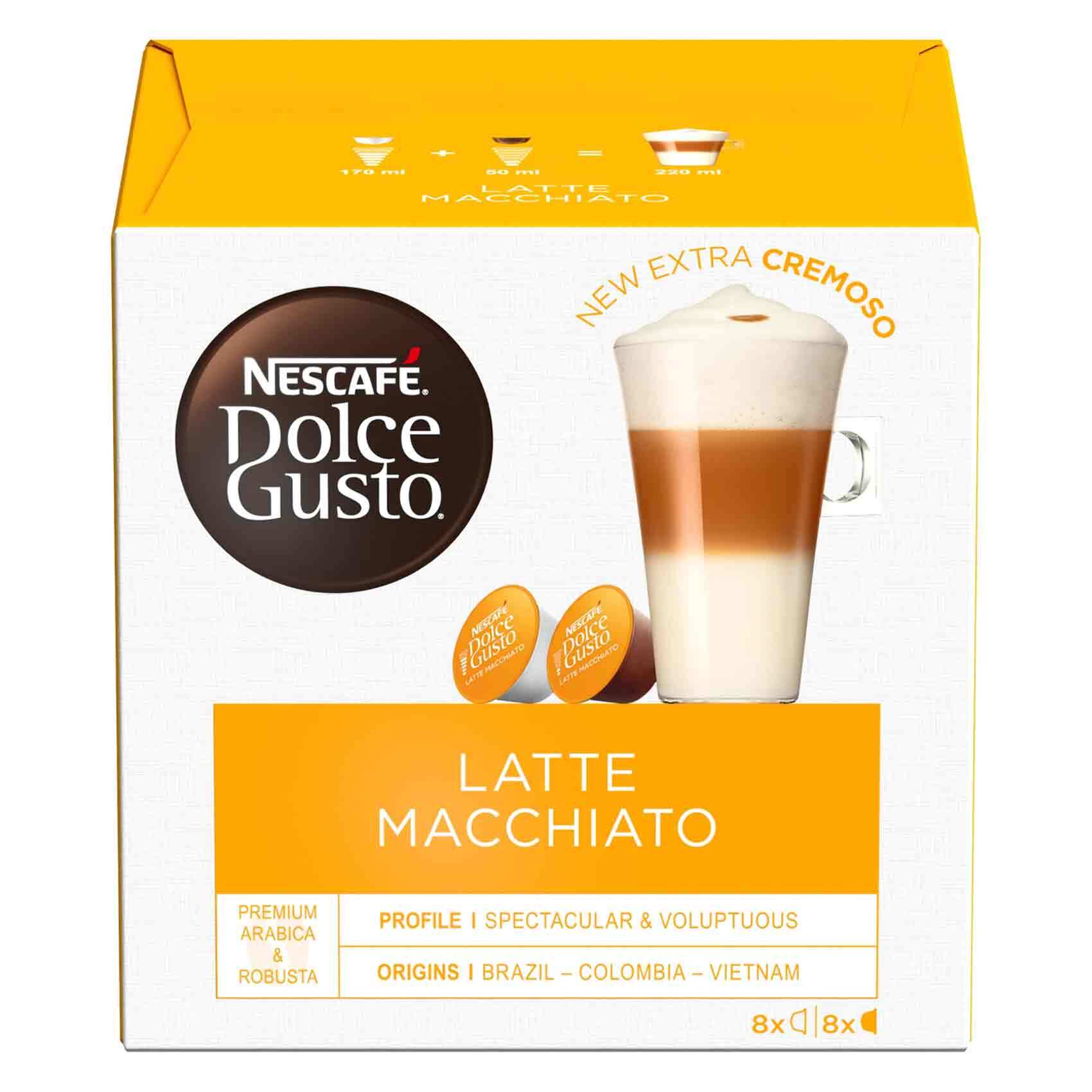 Nescafé Dolce Gusto Lungo Colombie Bio 12 dosettes   - Shopping  et Courses en ligne, livrés à domicile ou au bureau, 7j/7 à la Réunion