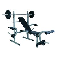 Skyland -  Weight Bench  Em1820, Comes With A Heavy Duty Rod Stand And Oval Pipes For The Perfect Workout.