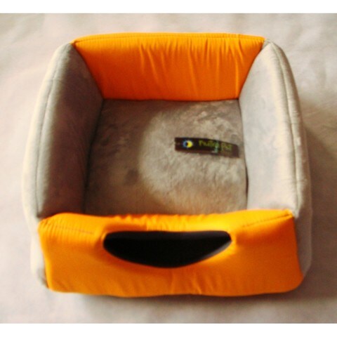 Nutrapet Catnap Convertible Grey/Orange 41*41*30cms