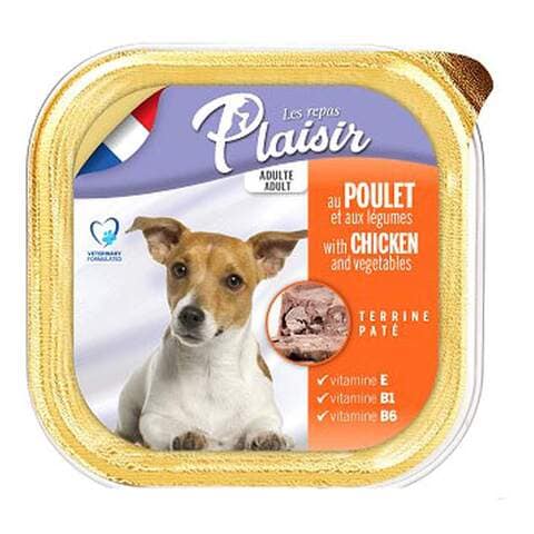 اشتري ليه روبا بليزير باتيه طعام الكلاب بالدجاج والخضار 300 غرام في الامارات