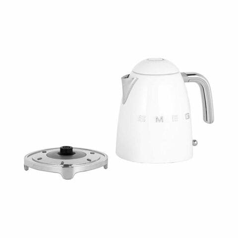 Smeg 50&#39;s Retro Style Stainless Steel Electric Kettle 1.7l KLF03WHUK