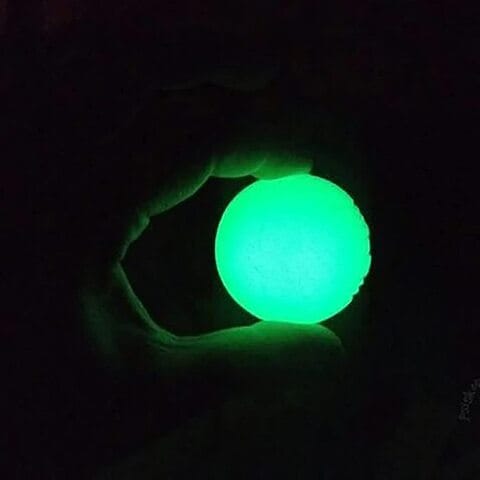 Chuckit ball glow hot sale in the dark