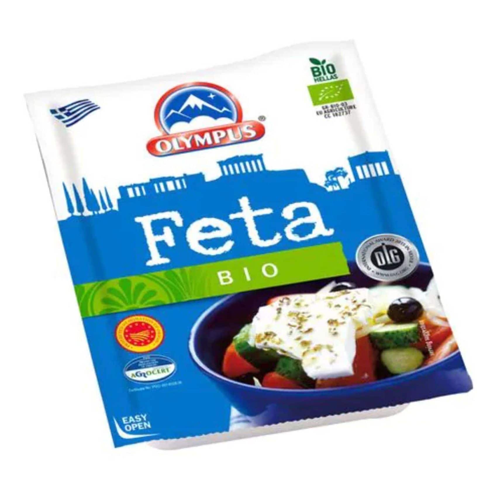 Buy Olympus Organic Feta Pdo Cheese 150g Online - Shop Bio & Organic Food  on Carrefour UAE