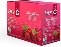 Ener-C Effervescent Multivitamin Non-Gmo Gluten-Free Vegan Powdered Fruit Juice Drink Mix For Immune Support Flavor, Pack Of 30