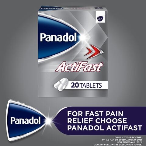Panadol Actifast 20 Tablets