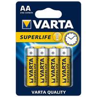 Varta Superlife AA Battery Yellow Pack of 4