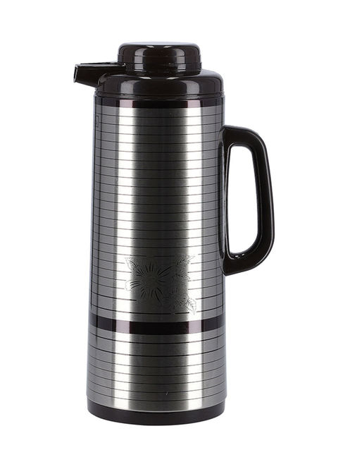 Delcasa Vacuum Flask Silver/Black
