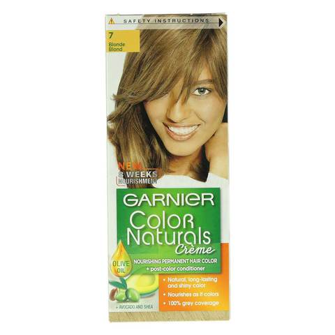 Buy Garnier Color Naturals Creme 7 Blonde Blond Online Shop Beauty Personal Care On Carrefour Saudi Arabia