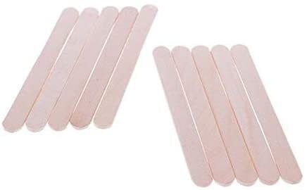 200 Pcs Craft Sticks Ice Cream Sticks Wooden Popsicle Sticks 114MM Length  Treah