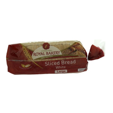 Royal Bakers Sliced White Bread 600g