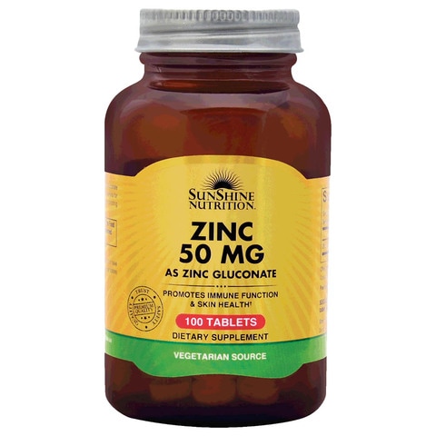 Buy Sunshine Nutrition Zinc 50mg Tab 100S Online - Shop Health ...