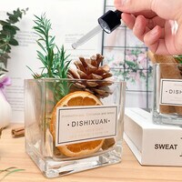 Mei Stylish Aromatherapy Diffuser Cup With Cinnamon And Natural Plants For Room Fragrance And Home D&eacute;cor (Size 6&times;6Cm)