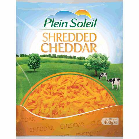 Plein Soleil Shredded Cheddar Cheese 400g
