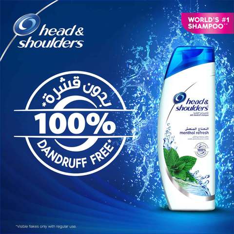 Head &amp; Shoulders Menthol Refresh Anti-Dandruff Shampoo 400ml