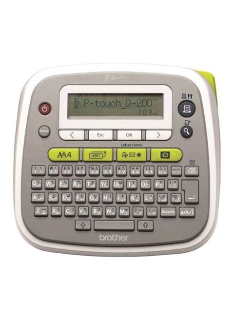 Buy Brother English Arabic Label Maker Grey White Online Shop Stationery School Supplies On Carrefour Uae