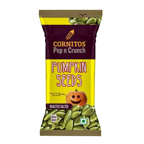 Buy Cornitos Roasted Salted Crunch Pumpkin Seeds 30g in UAE