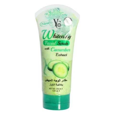 YC Facial Scrub Whitening With Cucumber 175ml