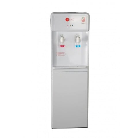 AFRA Japan Water Dispenser Cabinet, 5L, 630W, Floor Standing, Top Load, Compressor Cooling, 2 Tap, Stainless Steel Tanks, G-MARK, ESMA, ROHS, And CB Certified, 2 Years Warranty