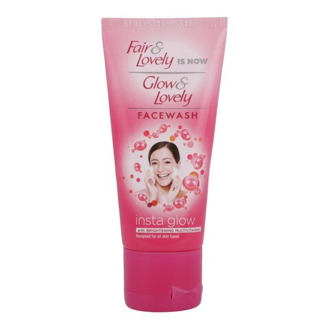 Fair &amp; Lovely Glow &amp; Lovely Face Wash Insta Glow 50g