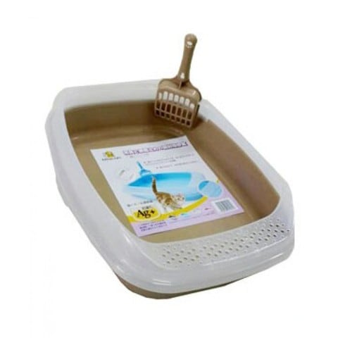 Nutra Pet Cat Toilet Little Cat Litter Box Brown 46*36.6*11 cm price in ...