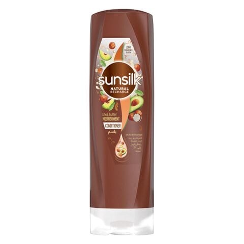 Sunsilk Naturals Conditioner For Dry Hair, Shea Butter Nourishment, Soft &amp; Shiny Hair, 350ml