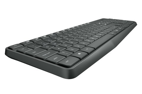 Logitech MK235 Wireless Keyboard With Mouse Combo Black