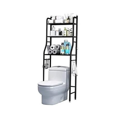 3 Tier Over The Rack Stainless Steel Toilet Cabinet Shelving
