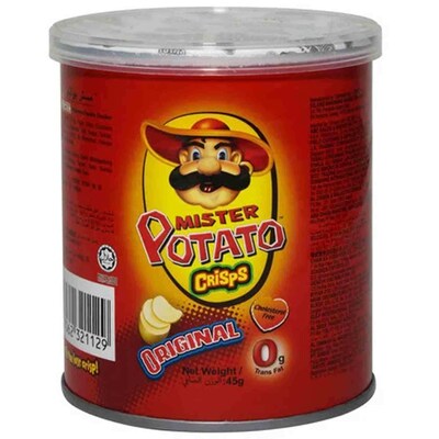 Mister Potato hot potatoes in a tube (100 g / 3.53 oz)  Online  Supermarket. Items from Panama and Miami to Cuba