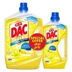 Buy Dac Gold Multi-Purpose Disinfectant  Liquid Cleaner Citrus 3L+1L in UAE