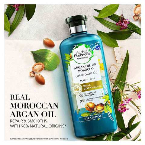 fjols lække Napier Buy Herbal Essences Bio Renew Argan Oil of Morocco Shampoo - 400 ml Online  - Shop Beauty & Personal Care on Carrefour Egypt