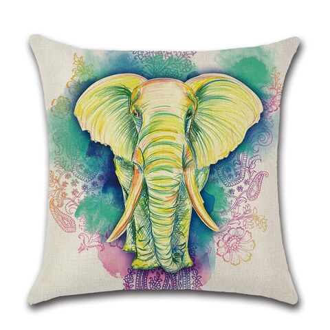 Elephant lumbar hot sale pillow