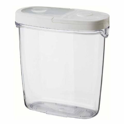 Dry food store jar with lid