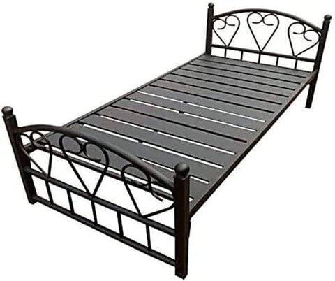 Steel king deals size bed frame