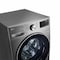 LG Front Loading TurboWash Steam ThinQ Dryer And Washer 13/8kg F15L9DGD Silver