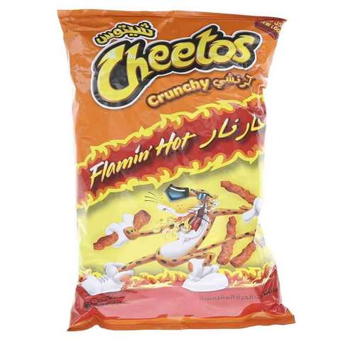 Cheetos Chips Crunchy Flamin Hot 205 Gram