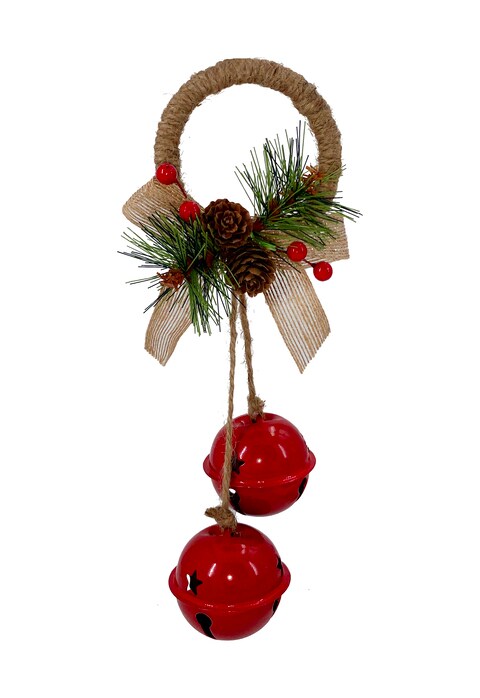 Christmas Hanging Decoration Red 30cm