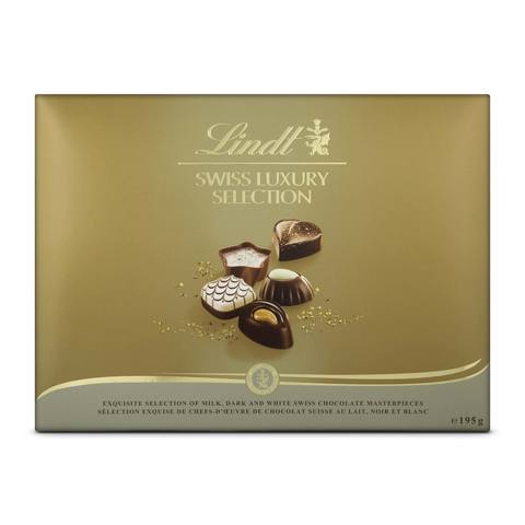 Lindt Swiss Tradition Deluxe Chocolates 195g