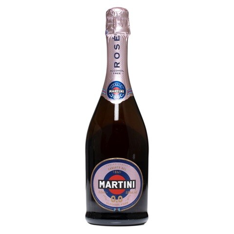 Buy Martini Rose Sparkling Grape Beverage 750ml in UAE