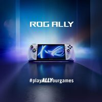 Asus ROG Ally RC71L White Gaming Handheld, AMD Ryzen Z1 Extreme 16GB 512GB SSD, Radeon Navi3, WIN11 HOME, 7-inch 120Hz/7ms, Gorilla Glass DXC, Touch Screen, Fingerprint