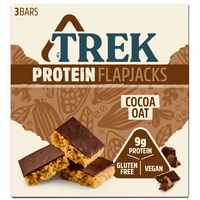 Trek Cocoa Oat Protein Flapjack 50g Pack of 3