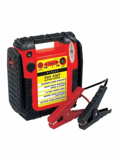 Vitaly 4-In-1 Heavy Duty Jump Starter With LED Light