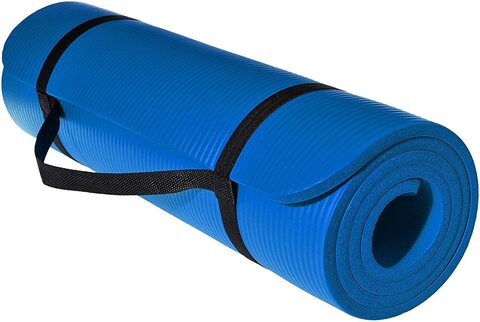 H PRO Extra Thick Exercise Yoga Gym Floor Mat with Carrying Strap 183&times;61&times;10mm