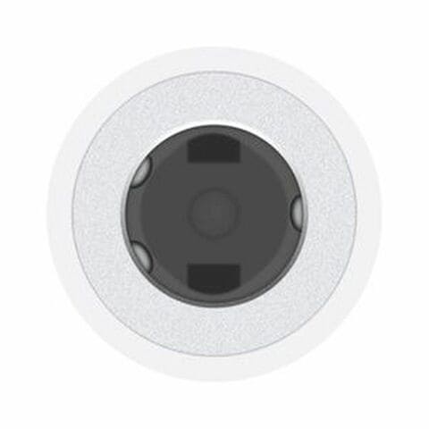 Apple Lightning To 3.5mm Headphone Jack Adapter White