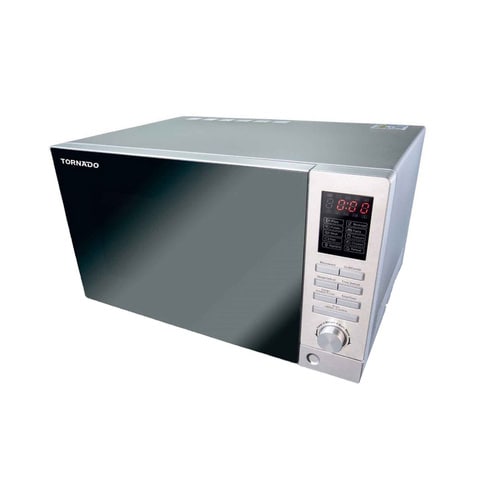 Tornado Microwave Oven - 25 Liters - Silver - MOM-C25BBE-S