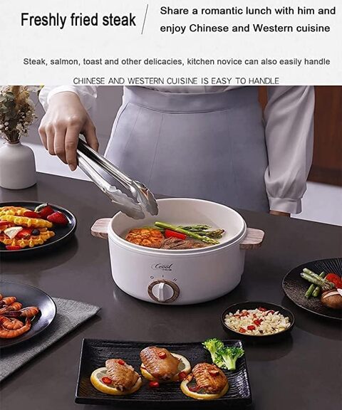 Buy Ceool Electric Cooker Hot Pot 1.5L Mini Multifunction Electric