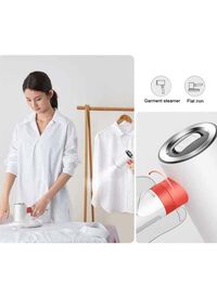 Deerma 2-In-1 Multifunctional Garment Steamer 110 ml 1000 W DEM-HS218 White/Red